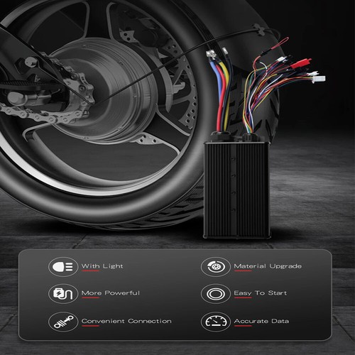 E-bike 48V/72V 3000W-5000W 100A Motor Controller +Display& Throttle Barke Sets - Picture 5 of 35