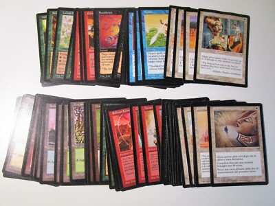 MTG MAGIC-MIRAGE-MIR-1996-KARTE zur Auswahl-at choice-ITALIENISCH/ENGLISCH-GEBRAUCHT/USED