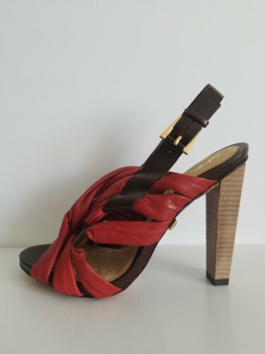 L.A.M.B. SANDALI SLINGBACK GWEN STEFANI TAMIKA MORBIDA PELLE CINTURINO I LOVE SCARPE - Foto 3 di 12