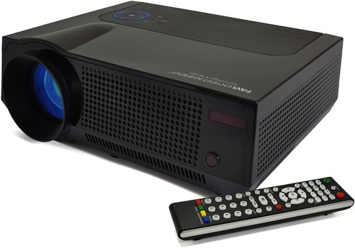 FAVI 4T SVGA HD Projektor Ultrahelle LED 4K Unterstützung Lautsprecher USB Wiedergabe - Bild 4 von 5