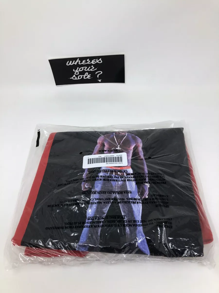 Tupac store hologram tee