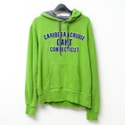 GANT M Herren Kapuzenpullover Sweatshirt Pullover Grün Baumwolle Freizeit Kapuze