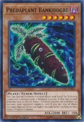 COTD EN016 1ST ED 3X PREDAPLANT BANKSIOGRE COMMON CARDS - Bild 1 von 1