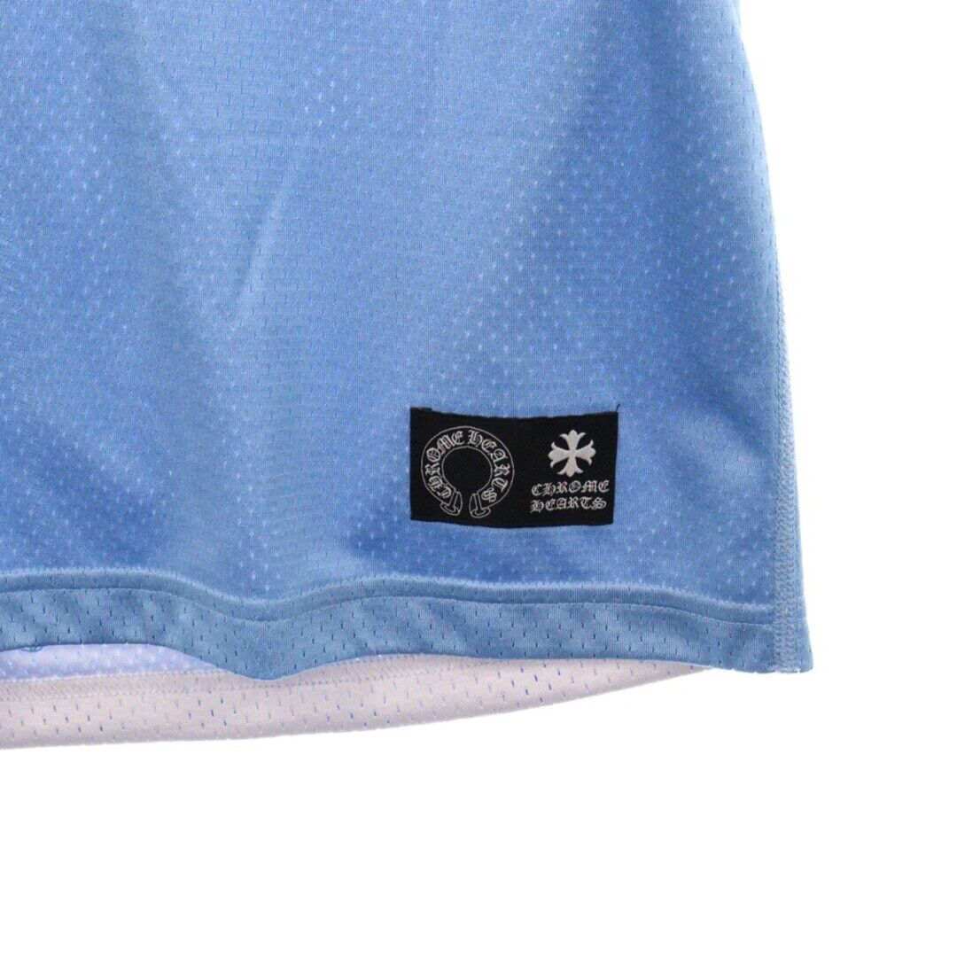 CHROME HEARTS MESH WARM UP JERSEY TANK TOP Reversible CH CHROME HEARTS MESH WARM UP JERSEY TANK TOP Reversible CH