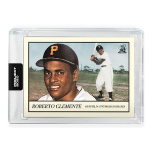 TOPPS PROJECT 2020 ROBERTO CLEMENTE #78 1955 TOPPS #164 PIRATES OLDMANALAN