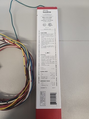 (1) Bodine BLS310-CAN LED Emergency DRIVER REMOVED FROM NEW FIXTURES - Picture 2 of 3