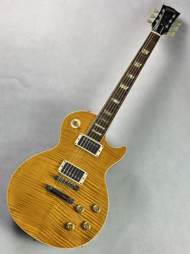 Gibson Les Paul Classic Premium Plus Trans Amber 1995 Electric Guitar
