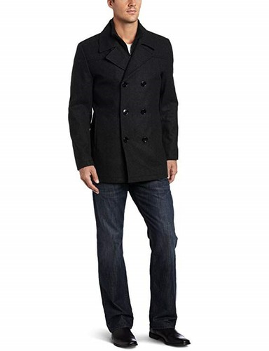 Kenneth Cole Men's Double Breasted Wool 