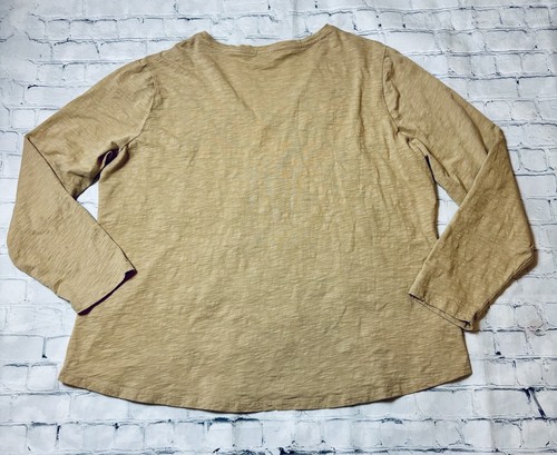 Reba Damen XL Tunika Oberteil V-Ausschnitt bestickt langarm leicht Boho - Bild 11 von 11