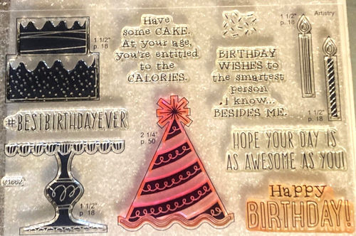 CTMH C1662 WISE GUY BIRTHDAY ~ Have some Cake, At your age you're entitled to.. - Picture 4 of 4