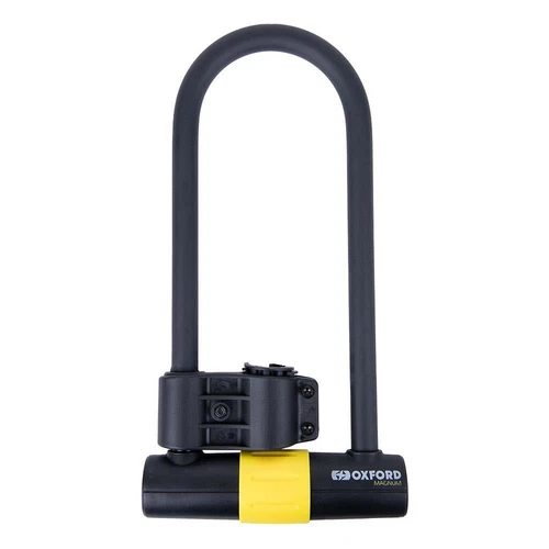 Oxford Magnum Motorrad Bügelschloss mit Halterung Roller Security 170 x 315 mm