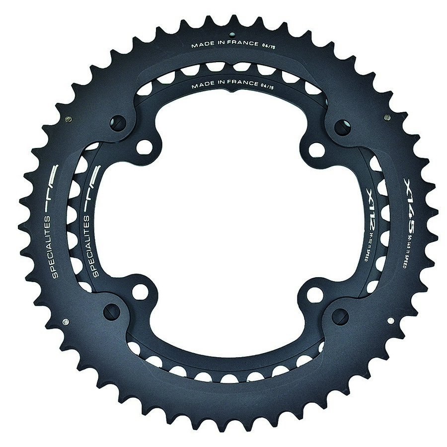 Corona strada x145 53d campagnolo 11v bcd 145mm alluminio antracite Specialites Corona strada x145 53d campagnolo 11v bcd 145mm alluminio antracite Specialites