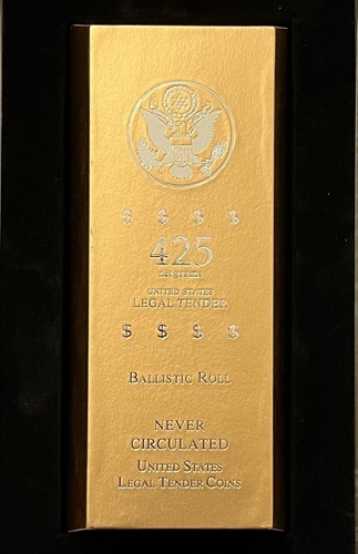 (2) 50 Stück 2007 Washington Presidential Dollar ballistische Rollen mit Box & Zertifikat - Bild 4 von 11