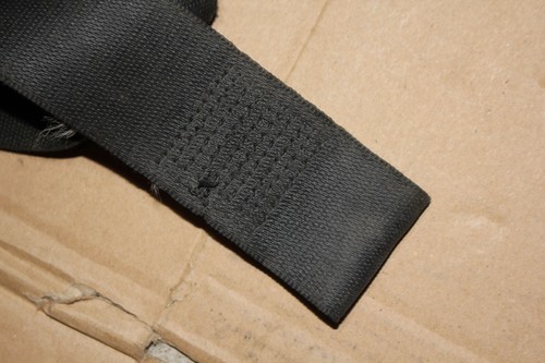 GENUINE BMW E30 2 DOOR COUPE FRONT SAFETY BELT UPPER LEFT / RIGHT SEAT 1989 OEM - Picture 14 of 15