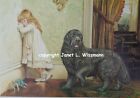 16x23 Art Painting Print New, signed & numbered, Newfoundland Dog Newf Newfie