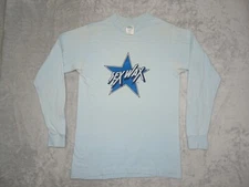 Vtg Mr Zog’s Sex Wax Long Slv T-Shirt Surf Skate original Tag S/Stch Blue Medium