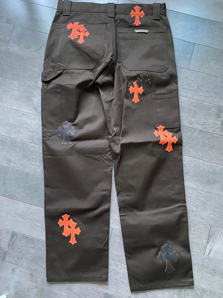 Chrome Hearts Carpenter Pants Brown Men's - US