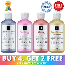 Fragrance Oil 4 oz. For Soap Making Candle Burner Incense Perfume Warmer Scented