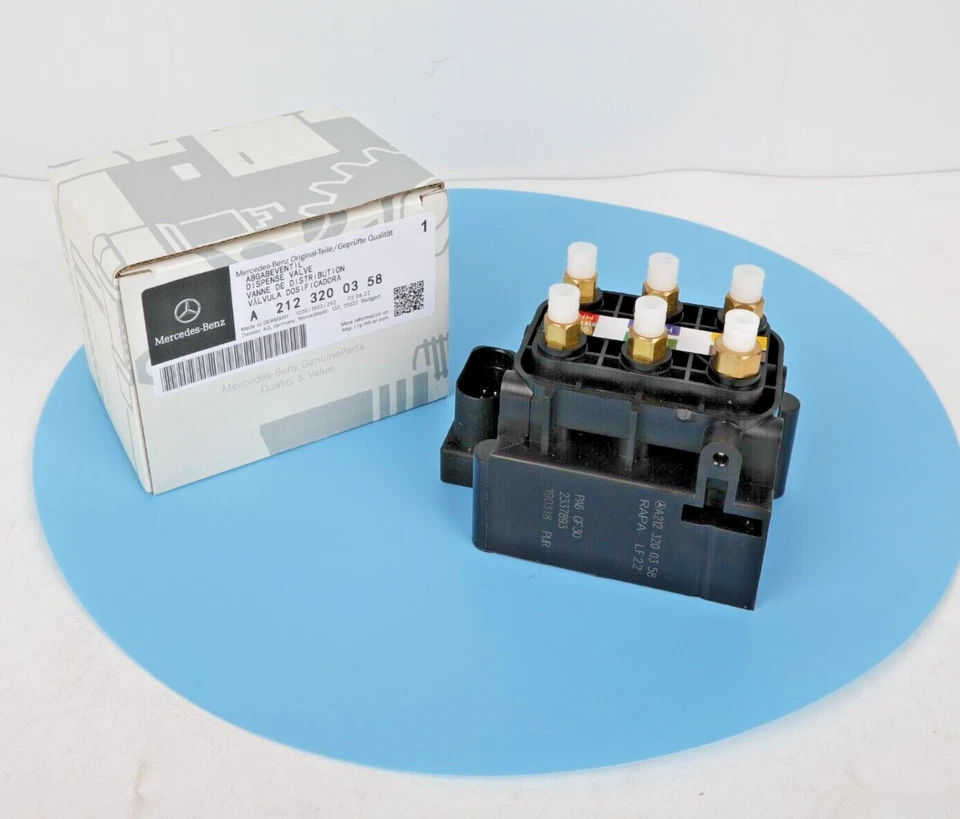 Air Suspension Valve Block For Mercedes Benz GL350 450 550 ML250 S400 2123200358 Foto 4 de 4