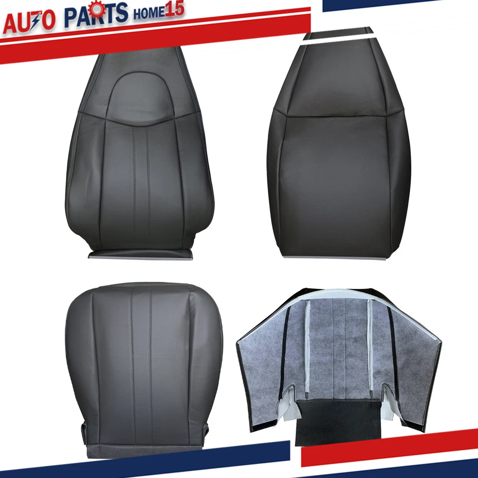 Cubierta de asiento de furgoneta para Chevy Express 1500 2500 2003-2014 ambos lados gris oscuro Foto 3 de 4