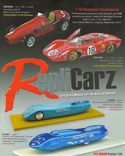 Zestaw 20 katalogów modeli samochodów odlewanych ciśnieniowo 1970-2000 - *AUTOART-MINICHAMPS-REPLICARZ* - Zdjęcie 15 z 19