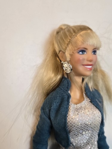 Disney Hannah Montana Live in Concert Doll Barbie Old Blue jeans Untested C82 - Picture 7 of 12