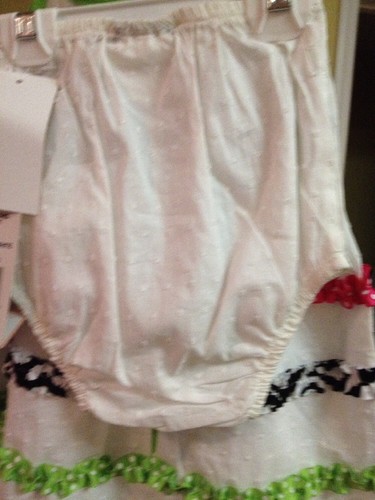 NEW Rare Editions Size 24 month white eyelet sundress zebra summer dress - Picture 4 of 7