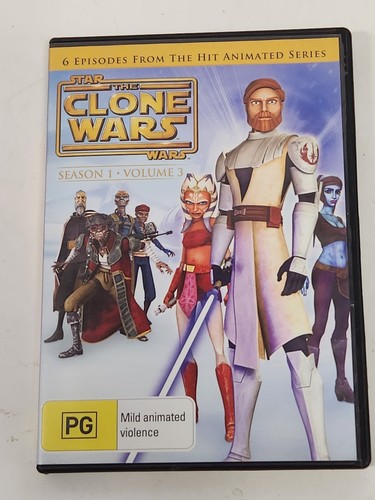 Star Wars The Clone Wars Animated Series S: 1 Vol 1,2,3 & S: 2 Vol 1 And S: 3 - Picture 5 of 7