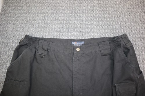 5.11 Tactical Series Shorts Herren Größe 44 Cargo Style Taschen schwarz Reißverschluss fliegen - Bild 6 von 19