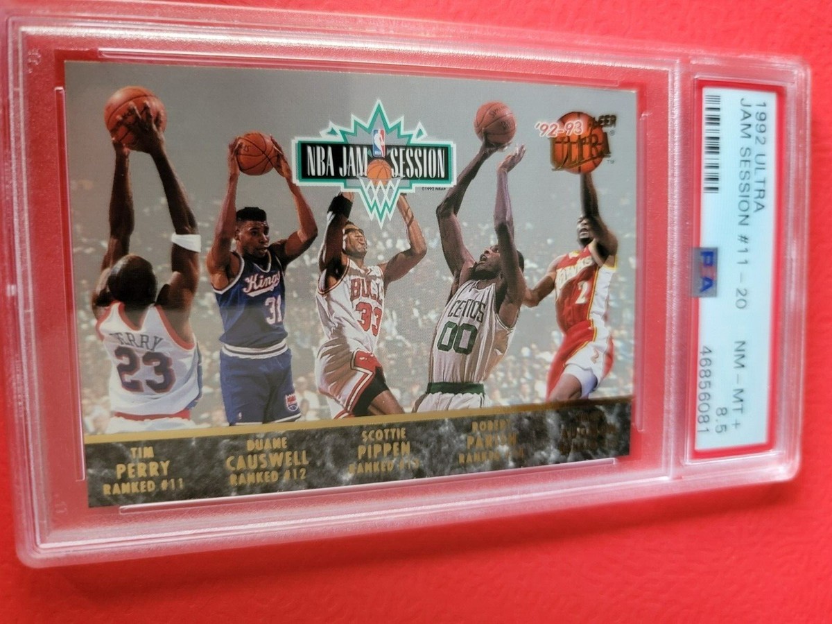 MICHAEL JORDAN CARD PSA NM-MINT+ 8.5 1992 ULTRA JAM SESSION