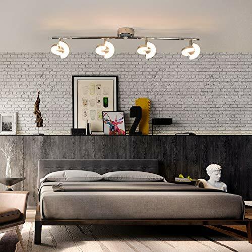 PADMA LED Ceiling Light for Kitchen 4 Way Adjustable Flush Round Ceiling Lights Popularny zwykły sklep
