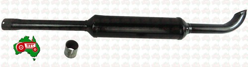 Tractor Baked Enamel Exhaust Muffler Fit For Fiat 450 480 500 540 550 600 640 - Picture 2 of 2