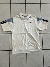 Vintage Reebok Polo Single Button Sleeve Design