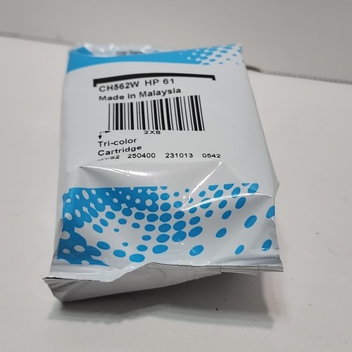 Oryginalny NOWY HP 61 Trójkolorowy wkład atramentowy do drukarki CH562W TriColor Cartridge (bez pudełka) - Zdjęcie 4 z 5