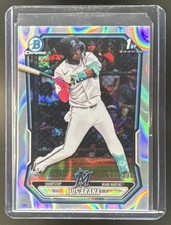 Luis Arana 2026 Bowman Lava Refractor /399 Chrome Prospects Miami Marlins