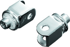 Kuryakyn for Splined Peg Adapter Honda Front Chrome