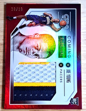 Joe Young /10 (RC, MEM, Bookend) ⚡ 2015-16 Panini Gala - Pacers - Refractor