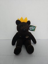 Salvino's Bamm Beano's Babe Ruth 3 Brown Beanie Plush Toy Bear Home Run 60