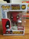 Funko Exclusive Marvel Collector Corps Zombies Deadpool with Headpool #667 New