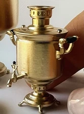 New Dollhouse Miniature 1:12 Scale Handmade Samovar