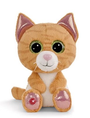 Kuscheltier Katze Tabbrey 15 cm getigert NICI Plüschtier weich Stofftier