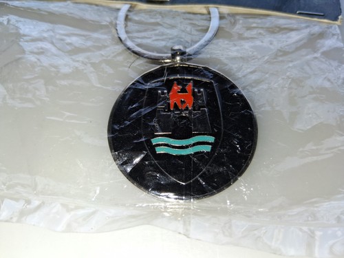 Vintage Wolfsburg Spinner VW Volkswagen Keychain Driver Gear New Old Stock - Picture 5 of 9