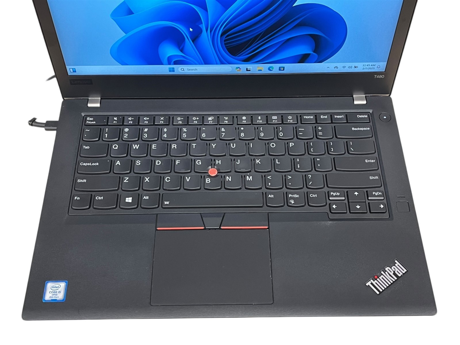 Lenovo ThinkPad T480, 14-Inch Laptop, with Intel Core i5-8350U, Windows 11 Pro