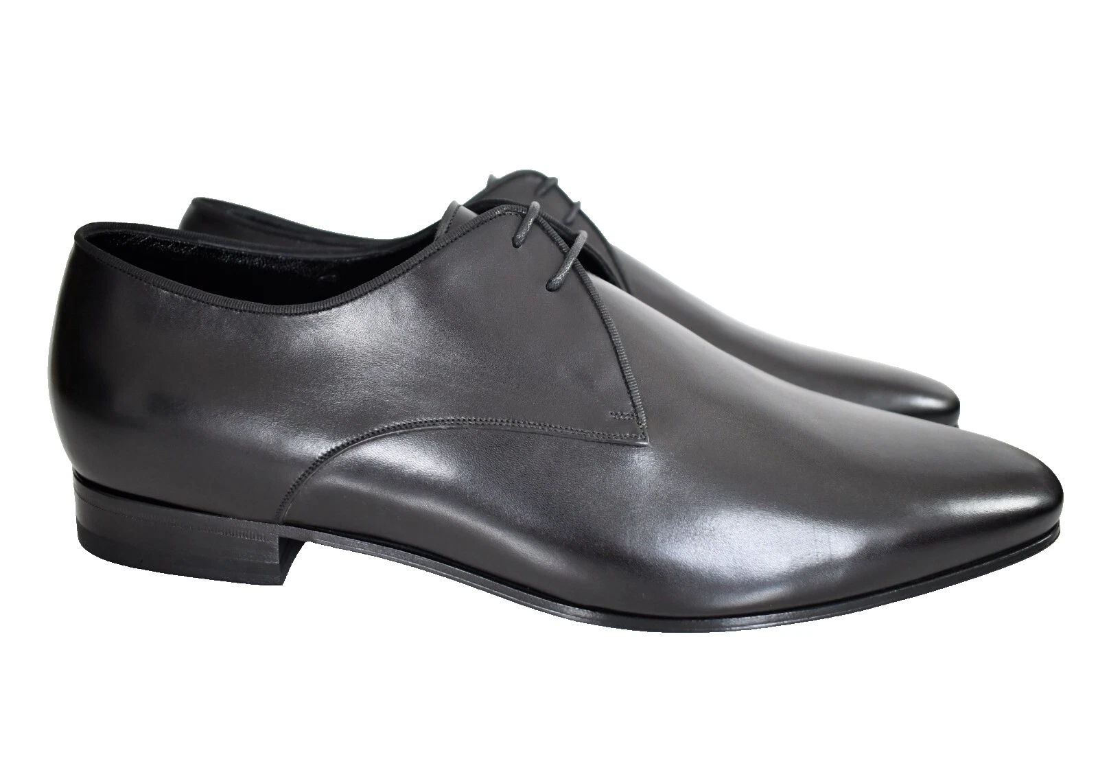 SAINT LAURENT (YSL) ?️Scarpe DERBY SAINT LAURENT Paris BLAKE 20 da uomo in pelle nera EU 43 US 9 5 10