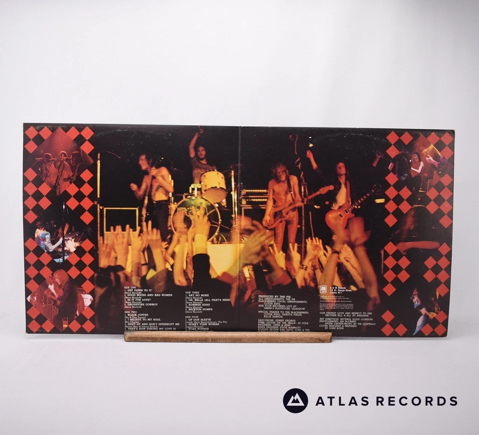 Humble Pie Eat It Reissue Gatefold Double LP Album Vinyl Record - EX/EX - Image 3 of 4