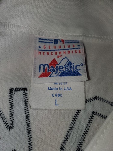 Vintage Majestic Cal Ripken Jr BALTIMORE ORIOLES Mens Stitched MLB Team JERSEY L - Picture 7 of 17