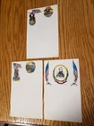 Charles Magnus ~ 3 Antique Civil War patriotic letter sheets