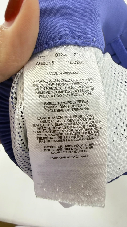 Columbia Pantalones Cortos de Natación Niños Pequeños Azul Rayas Boardshorts Forrados Poliéster Foto 3 de 4