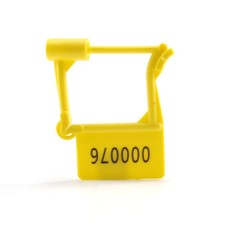 LeadSeals Plastic Security Padlock Seals Numbered Security Tags - Tamper Proo...
