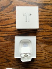 Apple AirPods 1st Generation In-Ear Headsets with Charging Case White MMEF2AM/A